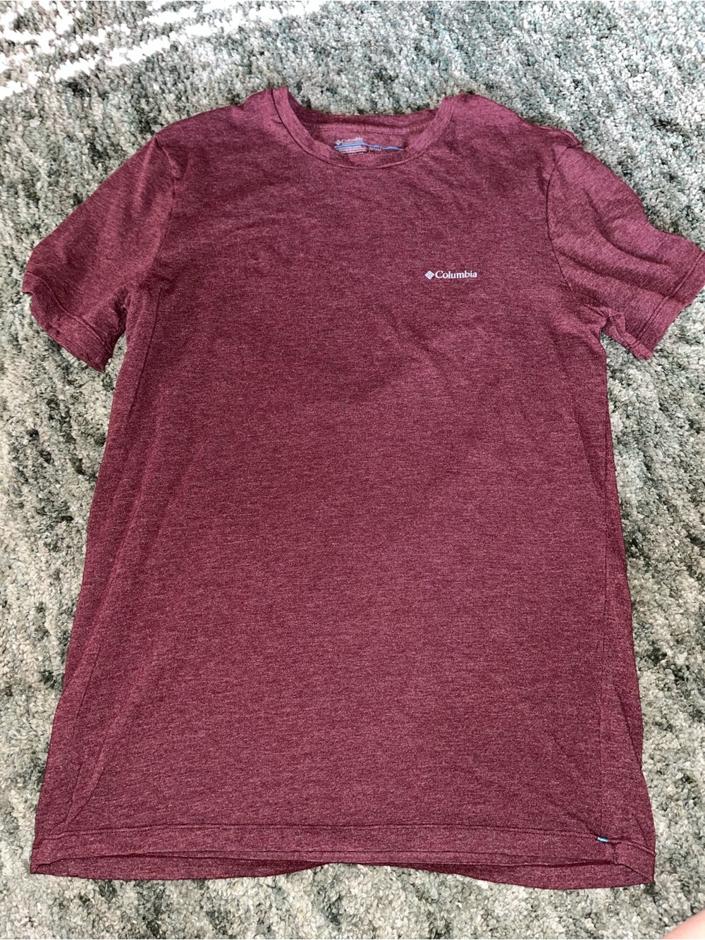 Columbia Men’s Maroon Short-Sleeve Tee
